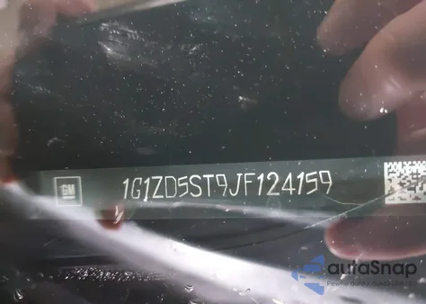 2018 Chevrolet Malibu Lt z USA, uszkodzony, nr VIN 1G1ZD5ST9JF124159